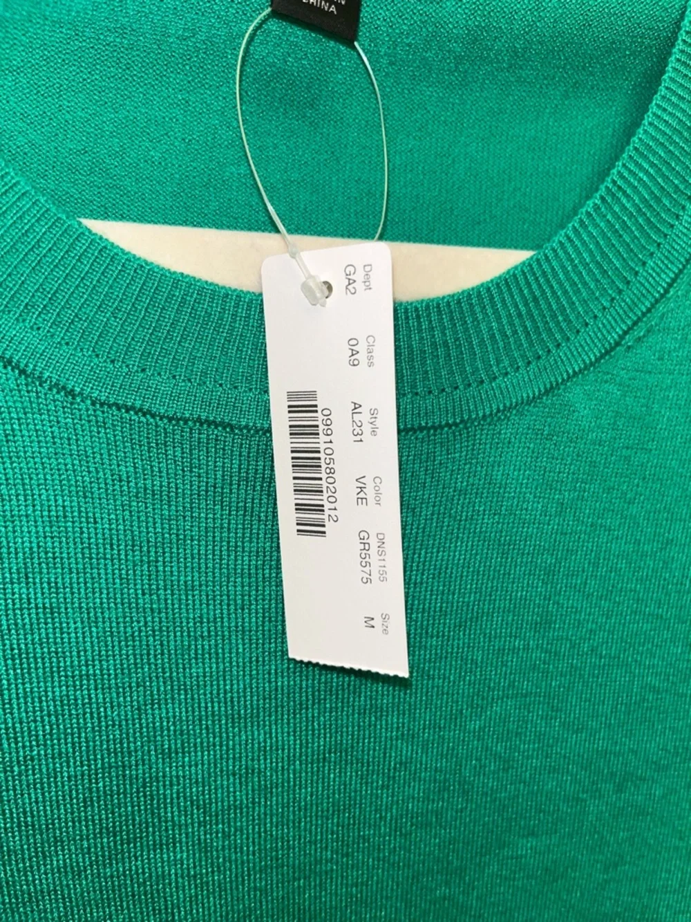 J. Crew Teal Green Crewneck Short Sleeve Sweater